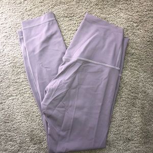 Lululemon align high rise 25” leggings lilac size 6